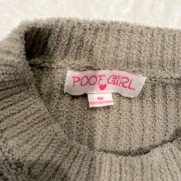 🧶 Poof Girl Textured Knit Sweater - Girls Medium - Picture 4 of 4